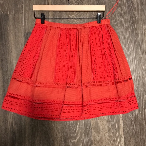 Anthropologie red skirt. New with tags. XS. - Picture 2 of 2
